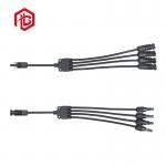 Solar Cable Parallel Connector 4 To 1 Y Branch PV Connector For Solar System for sale