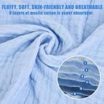 Ultra Soft Breathable Newborn Hooded Bath Towel Infant Towel Set