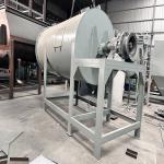 Industrial Type Horizontal Ribbon / Blade Shaped Food Industrial Large-capacity Solid Powder Mixer for sale