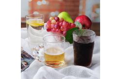 China Custom Water Juice Drinking Glasses Cup Embossed Crystal 10oz supplier