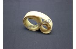 China Low Extensibility Kevlar Fabric Tape , Yellow 100% Kevlar Endless Suction Tape supplier