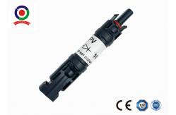 China Copper Tin Plated  Solar Connector /  Solar Panel Cable Connectors With Diode supplier