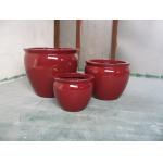 Fiberglass Plant Pot With Variety Of Sizes Fiberglass Flower Planters Matte Finished Customized for sale