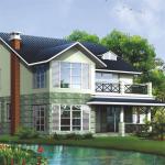 Frame Light Steel Villa Modern Luxury Structural Steel Homes for sale