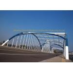 Q235 Q345 Frame Multi Trusses Prefab Steel Frame Bridge With Drawing for sale