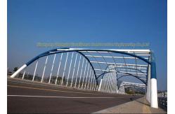 China Q235 Q345 Frame Multi Trusses Prefab Steel Frame Bridge With Drawing supplier