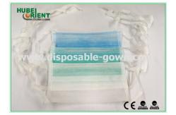 China Non Reusable Breathable Double Ties Nonwoven Face Mask supplier