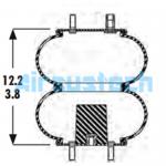2B9-265 Low Noise Goodyear Air Spring W013586941 Firestone Replace Air Lift Bag