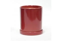 China Customized Glossy Terracotta Ceramic Planters For Optimal Water Drainage supplier