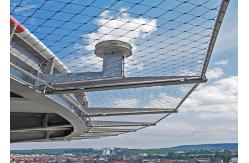 China Webnet Flexible Balustrade Architectural Wire Mesh 7*7 For Bridge Stairway supplier