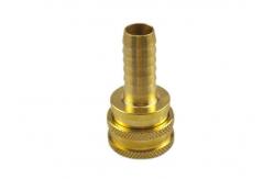 China NBR Straight Through Coupler , Brass Quick Connect supplier
