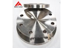 China ASME B16.5 Pipe RF Titanium Blind Flange 4 Class 300 UNS R50400 supplier