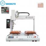 USB Cable Wire Soldering Machine with AC 110-230V Voltage and 1.5kg Soldering Iron Stand Weight for sale