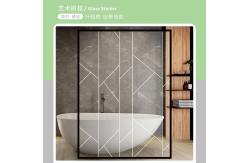 China OEM Peel And Stick Window Film 122cm*2m Self Adhesive Privacy Window Film supplier