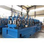 High Frequency Welding ERW Steel Pipe Making Machine With Straight Seam