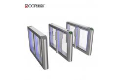 China 304Stainles Steel Speed Gate Turnstile Crow Control Anti-Fingerprint LED Indicator Passage supplier