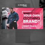 Outdoor  HD Rotating LED Screen Advertising Display Board Programmable LED Display