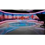 Indoor P3.91 HD Fixed Installation LED Display Screen Used As Conference TV Studio Video Wall for sale