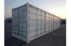 China Width 2438MM Side Opening Shipping Container 40ft High Cube Steel Floor supplier
