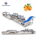 Fruit And Vegetable Wool Roller Bubble Cleaning Machine 1500KG/H for sale