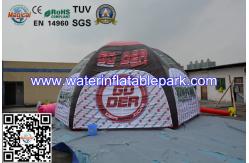 China Portable Fire Retardant Inflatable Dome Tent With 4 Legs , CE / UL Blower supplier