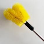 Gutter Cleaning Brush Roofing Guard Cleaner Tool Telescoping Pole Hard Bristles Long Handle  Cobweb Duster