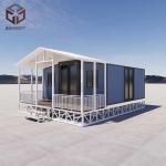 ODM Premade Foldable 20ft Container Houses EPS Sandwich Panel for sale