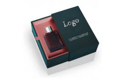 China Custom Cosmetic Perfume Cardboard Packing Box with Stamping Logo and CMYK Sliding Drawer supplier