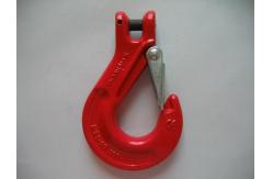China Alloy Steel 3/4 Inch Forged Lifting Swivel Hooks Quenching supplier
