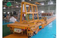 China 16 Ton Heavy Duty Material Handling Electric Transport Cart For Marble Slab supplier