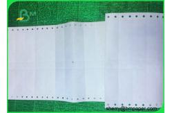 China Tearproof Waterproof Gloosy White Fabric Permanent Adhesive Label Paper supplier
