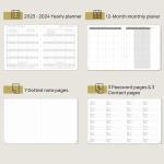 Softcover 2023 ODM Custom Weekly Planner 2022 2024 Yearly Agenda Monthly Tabs