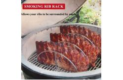 China Barbecue BBQ Tools And Accessories Steak Rib Rack Holder supplier