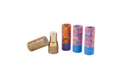 China Rolled Top Reusable Lipstick Tube Mini Customized Lipstick Containers supplier