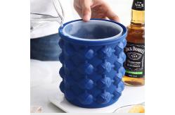 China Portable 600ml 1100ml PP Silicone Magic Ice Bucket supplier