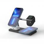 7 In 1 Magnetic Wireless Charger All In One For Phone watch earphone white and black for sale
