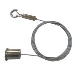 Cable Suspension Kit Ceiling Mounted Metal Cable Hook Gripper System For Sound Dampening Panels for sale