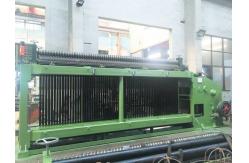 China Automatic Lubricant Gabion Making Machine 103*120mm Mesh Hole Flood Fighting supplier