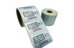 China Metal Aluminum Self Adhesive Packaging Labels Stickers packaging seal stickers supplier