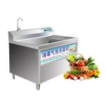 150KG/H Spinach Vegetable Washing Machine For Rhizomes And Pickled Fruits for sale
