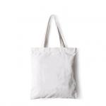 Simple And Casual Canvas Shopping Bag Durable With Large Capacity for sale