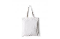 China Simple And Casual Canvas Shopping Bag Durable With Large Capacity supplier