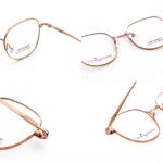 Trendy Designer IP Plating Β Titanium Glasses Frame Unisex 66368
