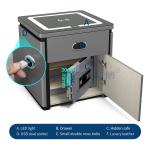 Wireless Charging Night Table Smart Safe Box For Home Security