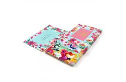 China Blue Flower Pattern Children's Learning Flash Cards For Prayer Purpose supplier