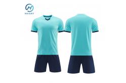 China custom design soccer jersey flexible moq high quality polyester fabric supplier