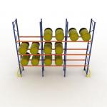 Beam Type Cold Storage Clothing Plumbing Pallet Storage Racks Customized Size for sale