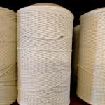 Eco-friendly Polyester Cable Filler Yarn LOI>45 High Flame Retardant for sale
