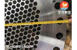 China ASME SA182 Stainless Steel Tubesheet 316L / UNS S31603 / 1.4404 Tube Plate supplier