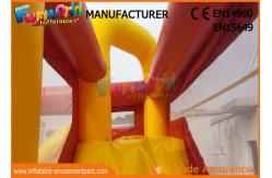 China Pvc Inflatable Bouncer Slide / Kids Jumping Castle With Slide supplier